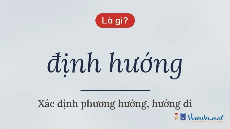 định hướng là gì