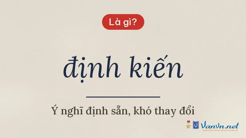 định kiến là gì