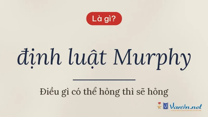 định luật Murphy là gì