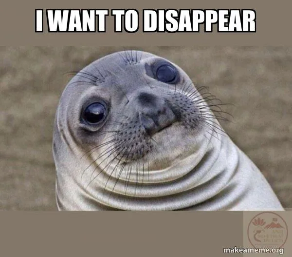 disappear meme