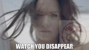 disappear meme