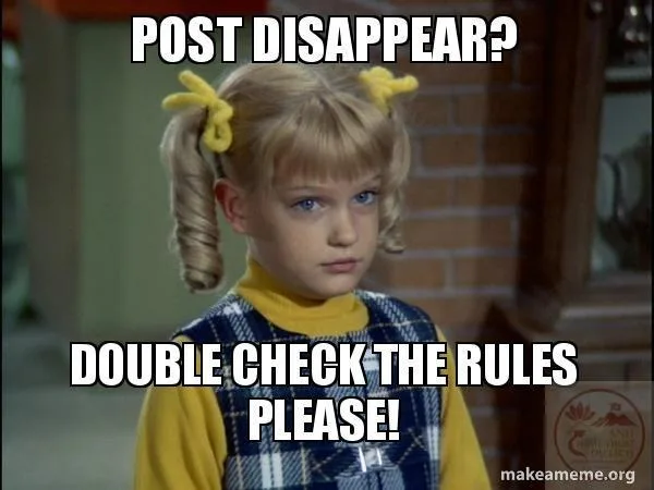 disappear meme