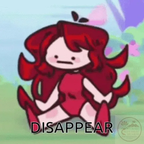 disappear meme