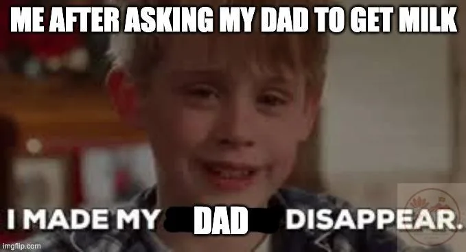 disappear meme