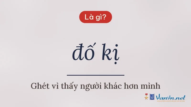 đố kị là gì