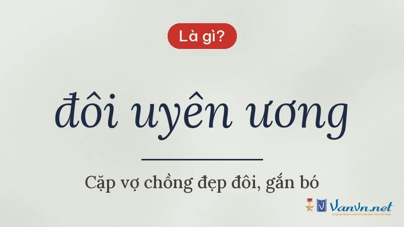 đôi uyên ương là gì