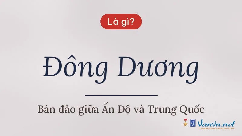 Đông Dương là gì