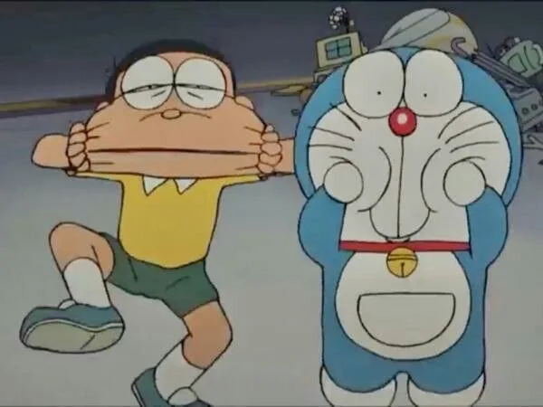 meme doraemon mặt hài