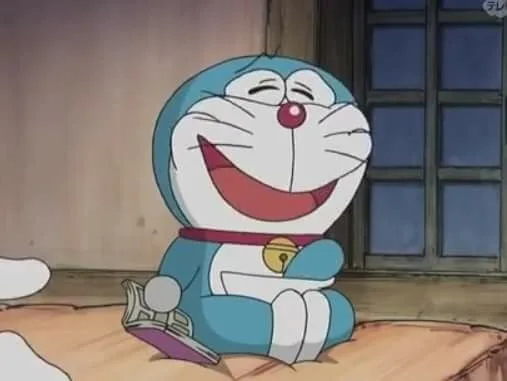 meme doraemon cười