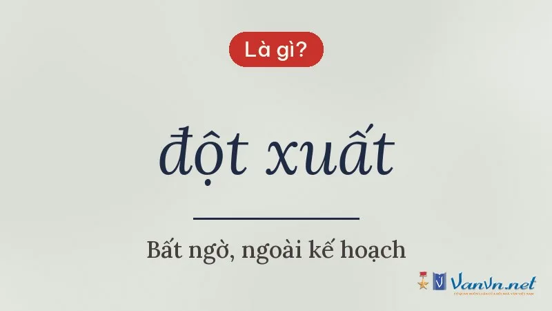 đột xuất là gì