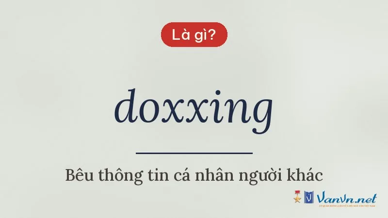 doxxing là gì
