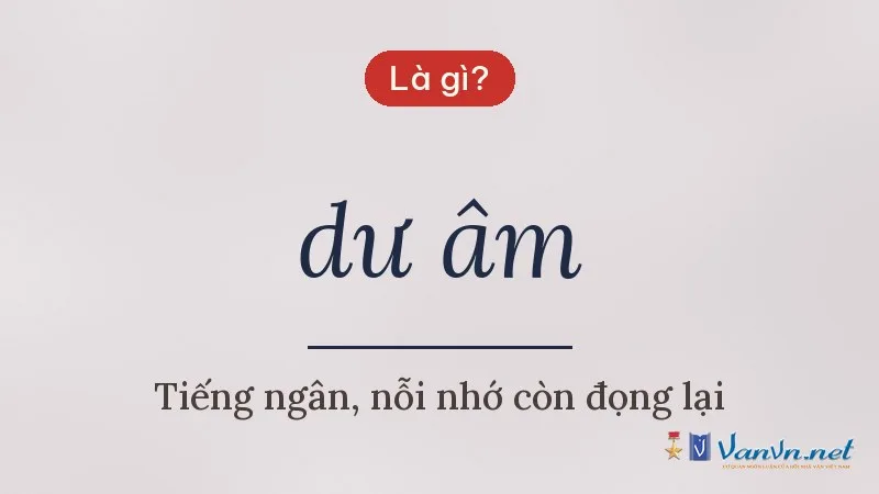 dư âm là gì