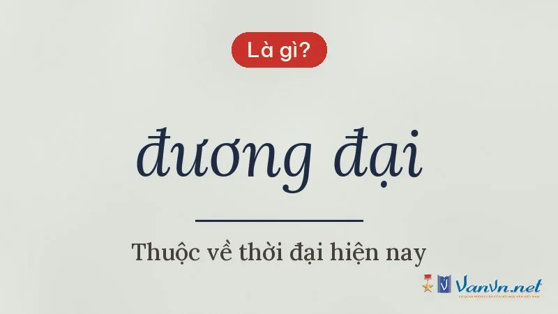 đương đại là gì