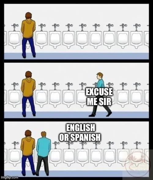 english or spanish meme