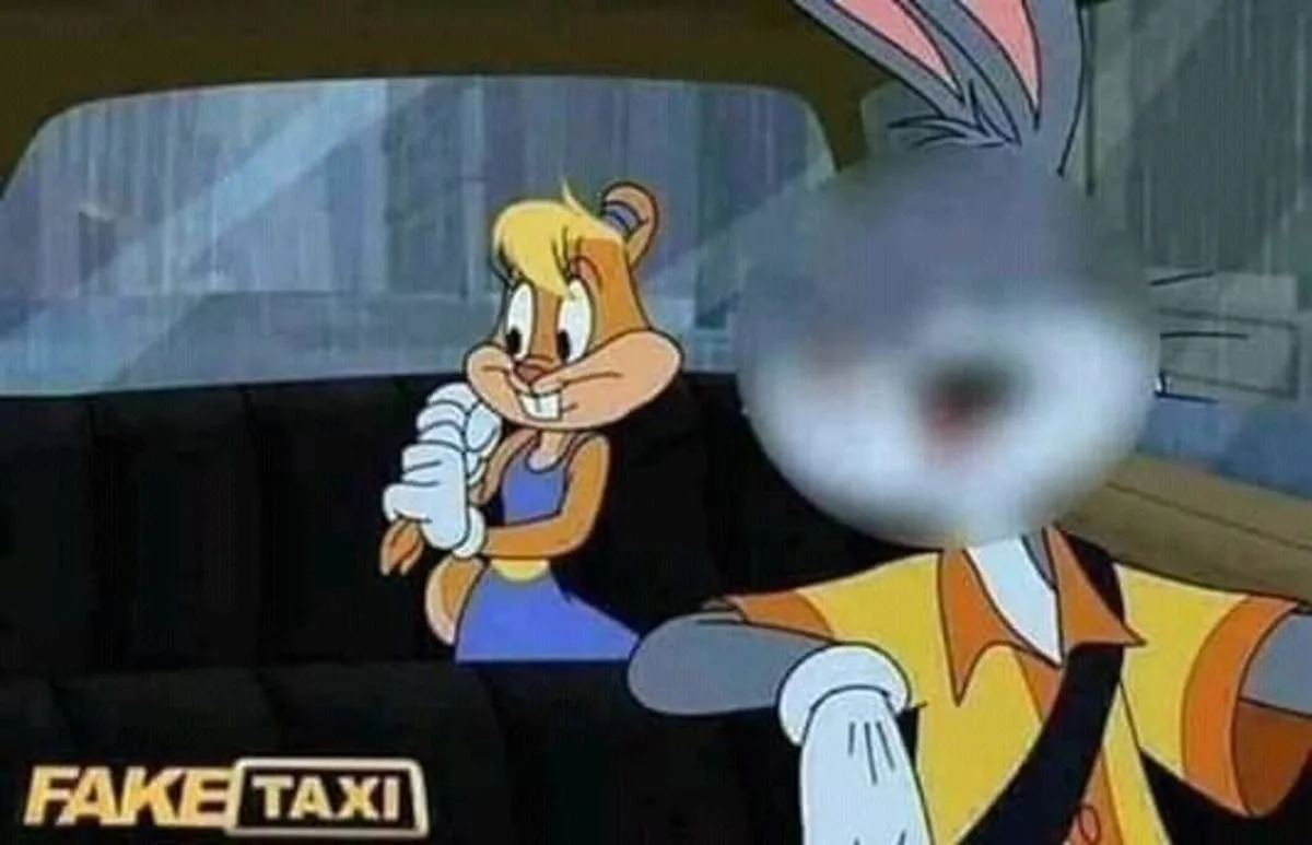 fake taxi meme