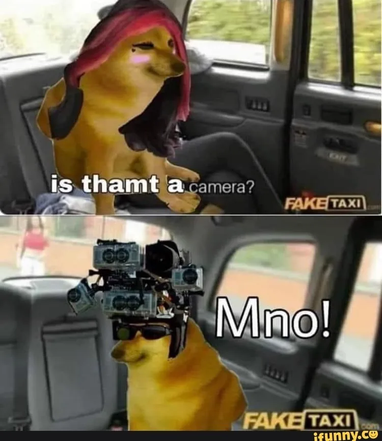 fake taxi meme