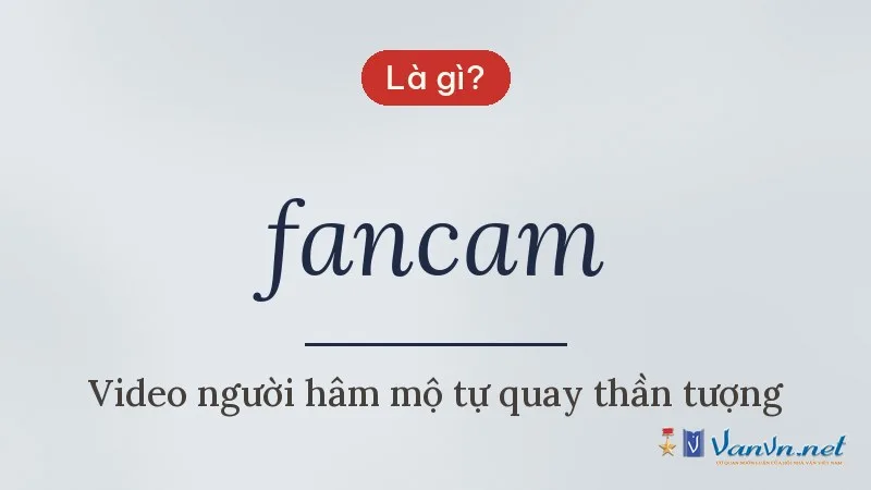 fancam là gì