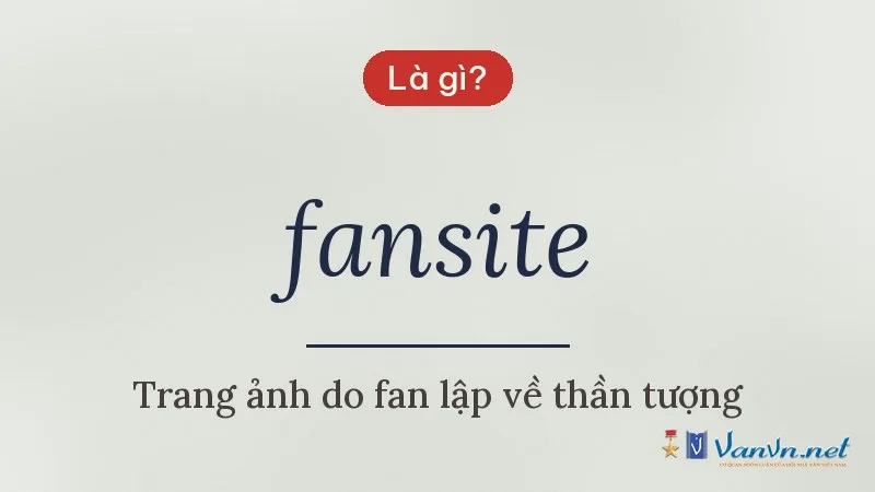 fansite là gì