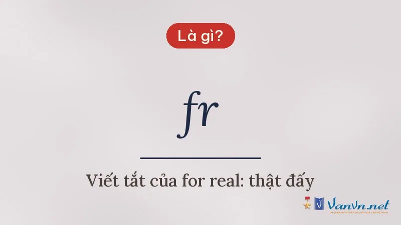fr là gì