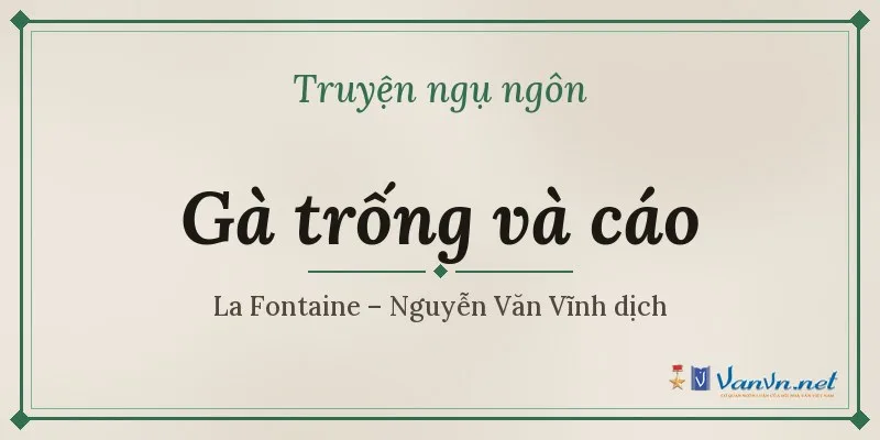 truyện gà trống và cáo