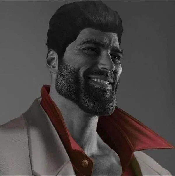 chad face meme