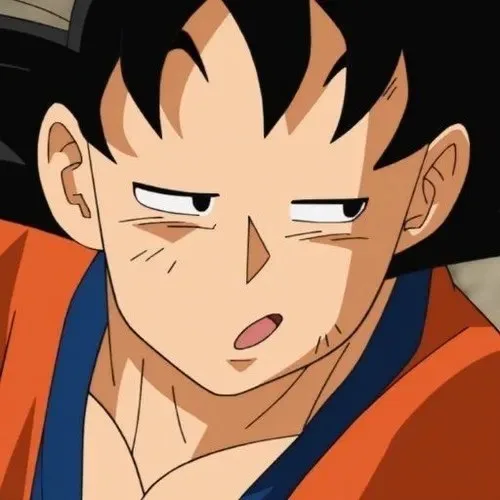 serious goku meme