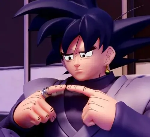 black goku meme