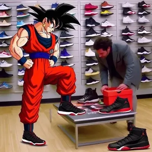 drip goku meme