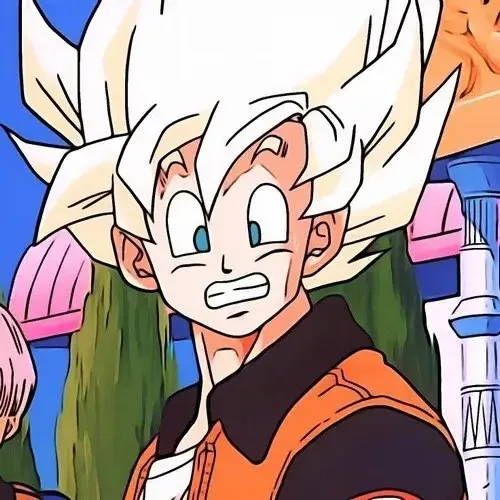 serious goku meme