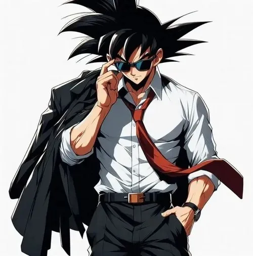 drip goku meme