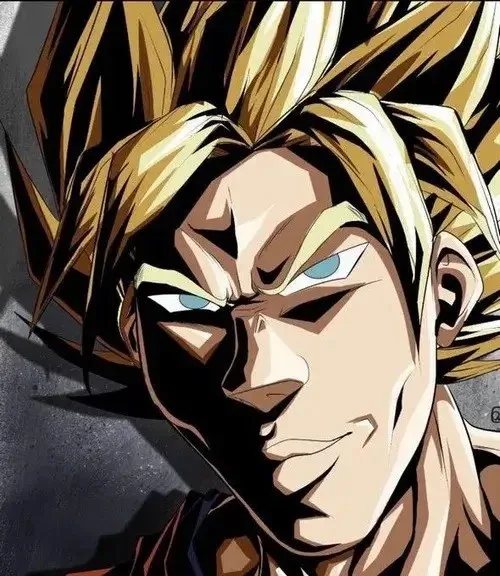 serious goku meme
