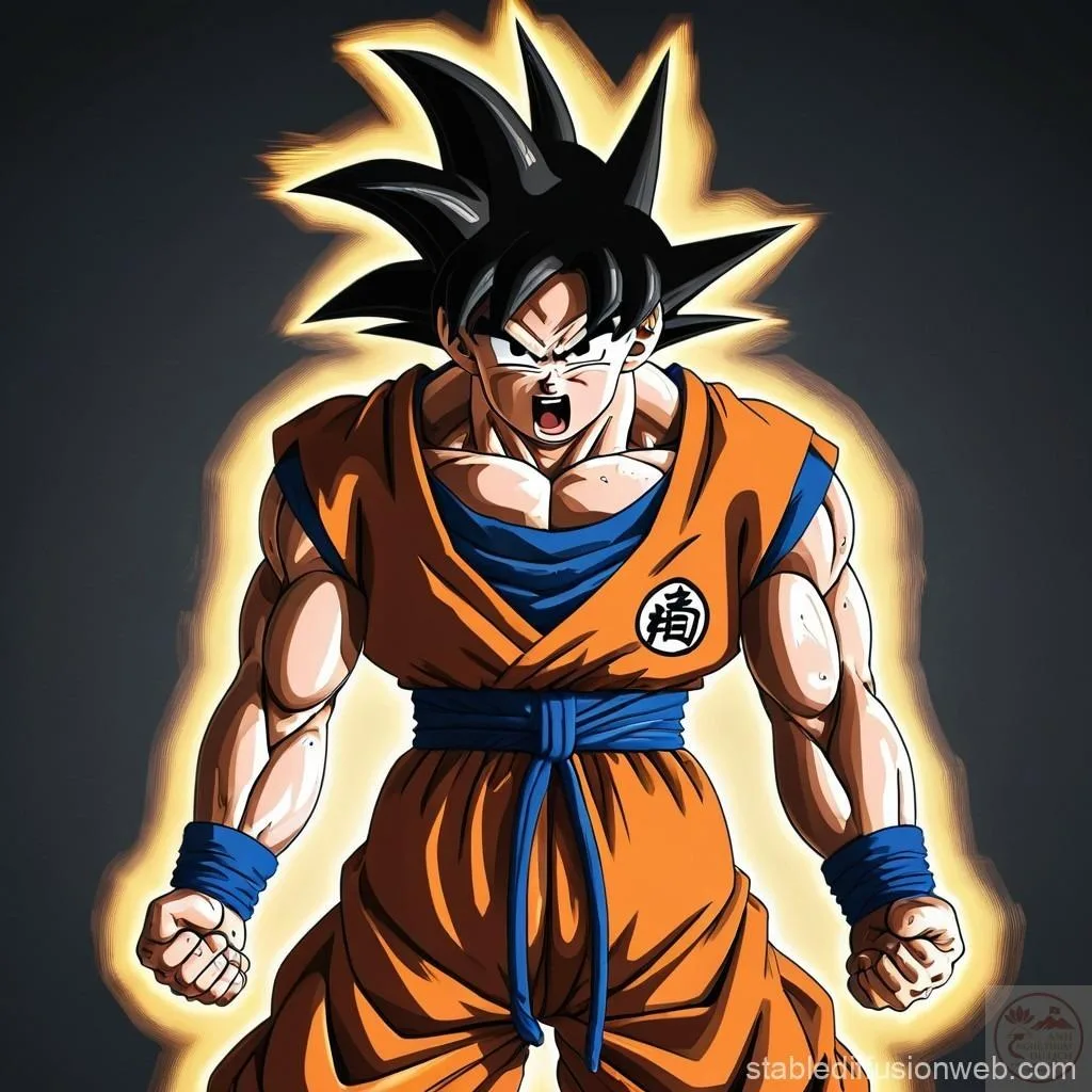 angry goku meme