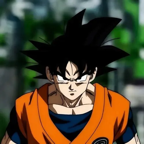 serious goku meme