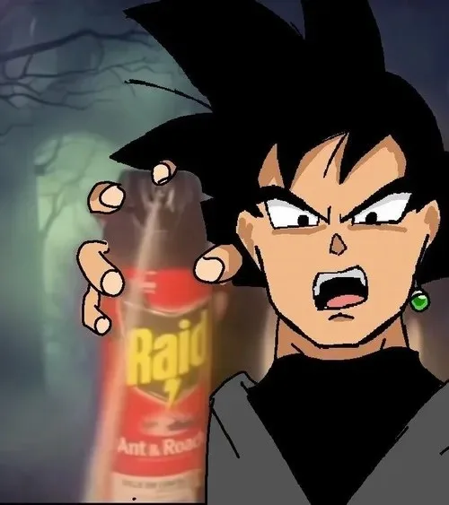 black goku meme