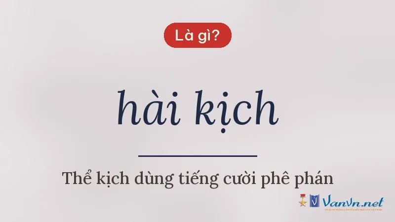 hài kịch là gì