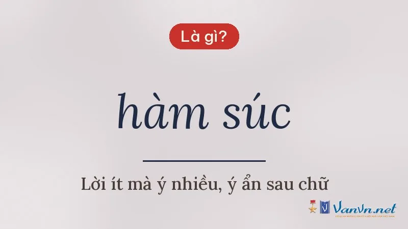 hàm súc là gì