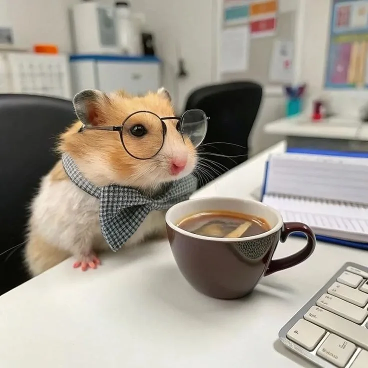 meme chuột hamster
