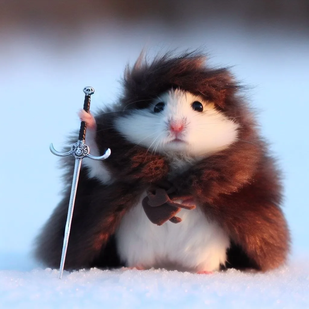 meme chuột hamster