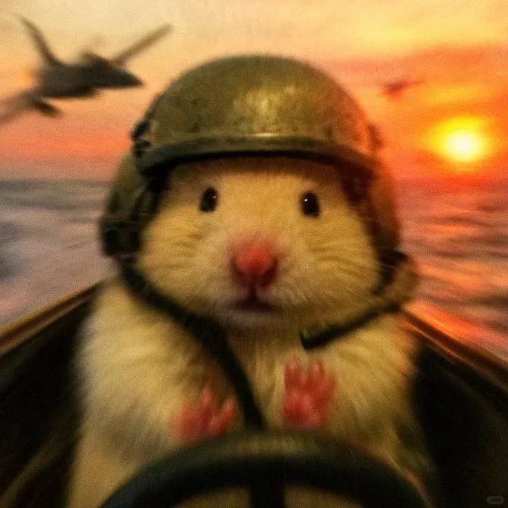 meme chuột hamster