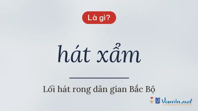 hát xẩm là gì