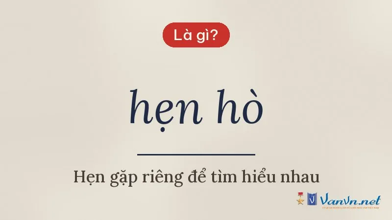 hẹn hò là gì