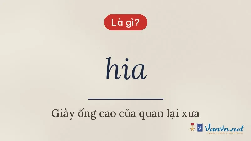 hia là gì