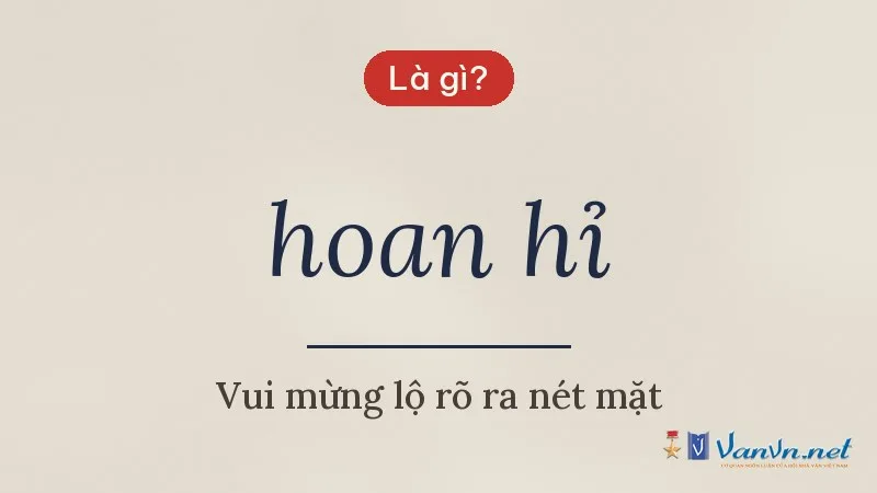 hoan hỉ là gì