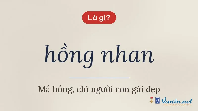 hồng nhan là gì