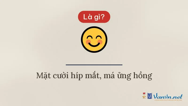 Icon 😊 mặt cười híp mắt là gì