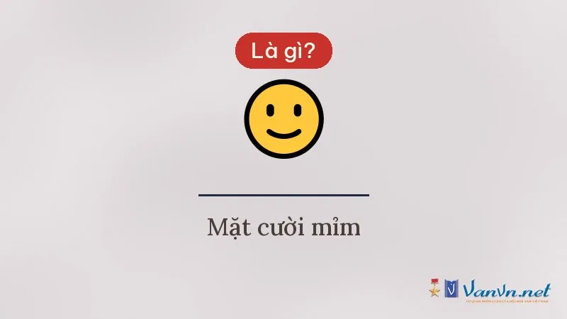 Icon 🙂 mặt cười mỉm là gì