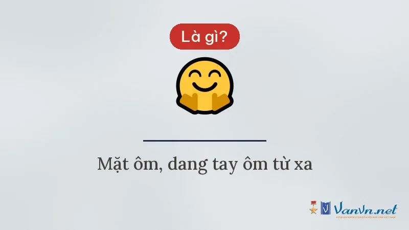 Icon 🤗 mặt ôm là gì