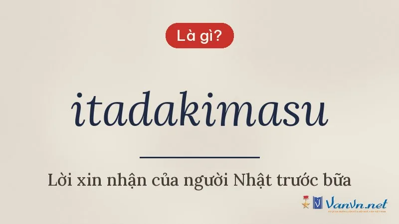 itadakimasu là gì