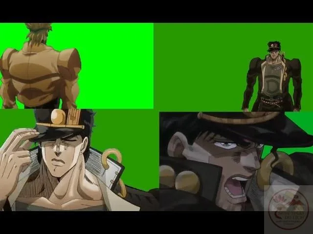 jojo meme pose