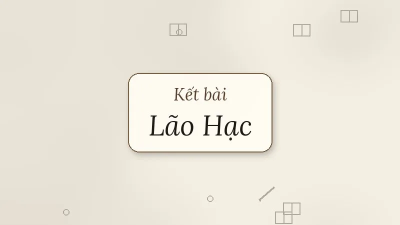 kết bài lão hạc